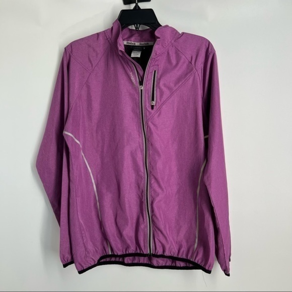 Reebok running workout windbreaker jacket - Picture 1 of 4